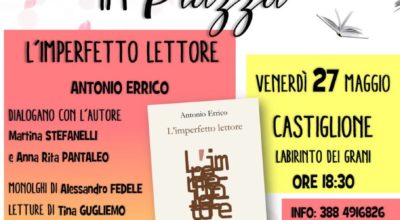 Letti in Piazza – “L’Imperfetto Lettore” di Antonio Errico